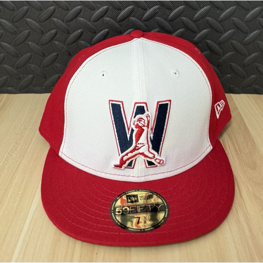 Washington Nationals New Era 59FIFTYWhite Alternate 4 2020 Fitted Hat Size 7 3/8